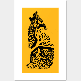 Wolf Tree Posters and Art